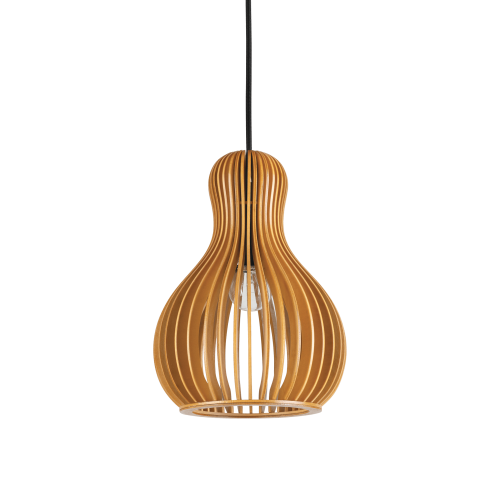 Lampa wisząca CITRUS-3 SP1 drewniana 159867 Ideallux