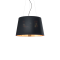Lampa wisząca NORDIK SP4 czarna 161648 Ideallux