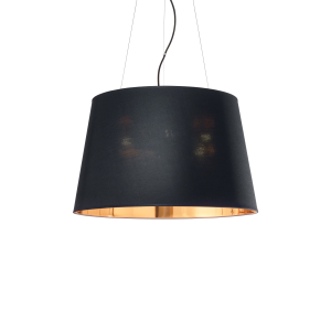 Lampa wisząca NORDIK SP6 czarna 161662 Ideallux