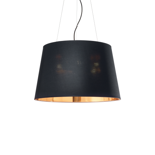 Lampa wisząca NORDIK SP6 czarna 161662 Ideallux