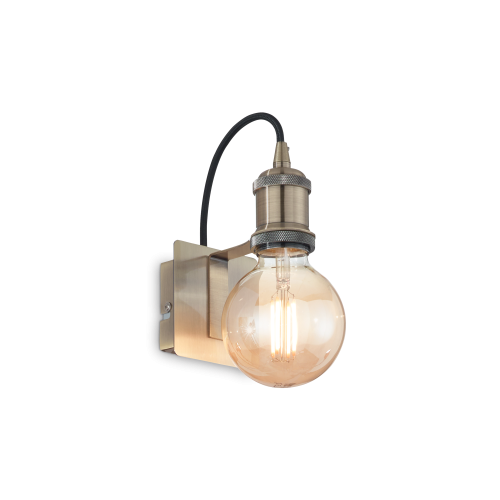 Kinkiet FRIDA AP1 BRUNITO mosiądz 163321 Ideallux