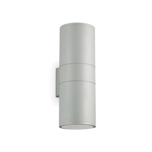 Kinkiet zewnętrzny GUN AP2 BIG GRIGIO szary 163604 Ideallux