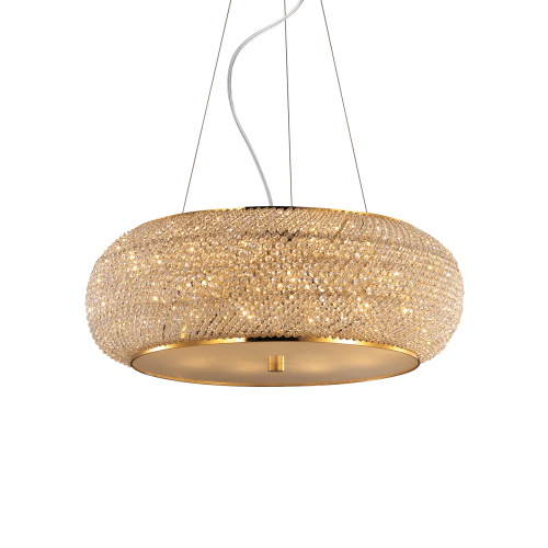 Lampa wisząca PASHA' SP14 ORO złota 164984 Ideallux