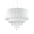 Lampa wisząca OPERA SP10 BIANCO biała 165011 Ideallux
