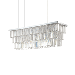 Lampa wisząca MARTINEZ SP8CROMO chrom 166360 Ideallux