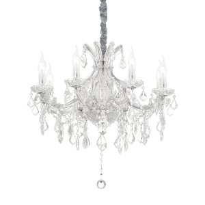 Lampa wisząca NAPOLEON SP8 CROMO chrom 167244 Ideallux