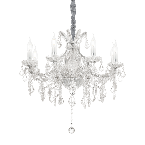 Lampa wisząca NAPOLEON SP8 CROMO chrom 167244 Ideallux