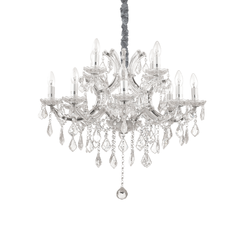 Lampa wisząca NAPOLEON SP12 CROMO chrom 167251 Ideallux