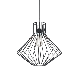 Lampa wisząca AMPOLLA-4 SP1 NERO czarna 167497 Ideallux