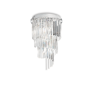 Lampa sufitowa CARLTON PL8 CHROM 168920 Ideallux