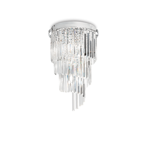 Lampa sufitowa CARLTON PL8 CHROM 168920 Ideallux
