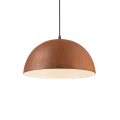 Lampa wisząca FOLK SP1 D40 corten 174211 Ideallux
