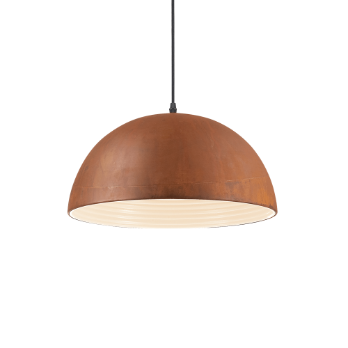 Lampa wisząca FOLK SP1 D40 corten 174211 Ideallux