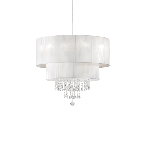 Lampa wisząca OPERA SP4 BIANCO biała 182179 Ideallux