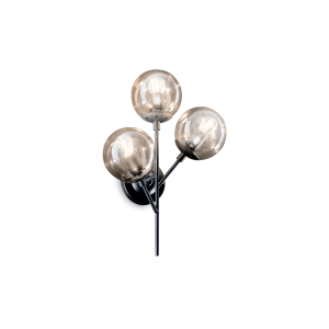 Kinkiet KEPLER AP3 czarny 187006 Ideallux