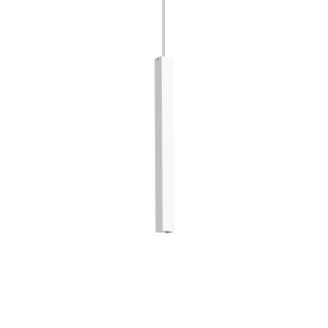 Lampa wisząca ULTRATHIN D040 SQUARE BIANCO biała 194189 Ideallux