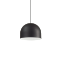 Lampa wisząca TALL SP1 BIG NERO czarna 196787 Ideallux