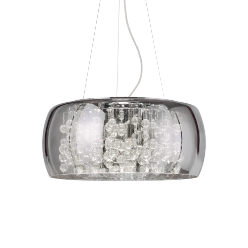 Lampa wisząca AUDI-80 SP8 FUME' przydymione szkło 197654 Ideallux