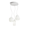 Lampa wisząca 	ORIGAMI SP3 biała 198095 Ideallux