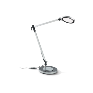 Lampa biurkowa FUTURA TL srebrna 204895 Ideallux