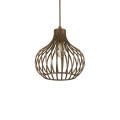 Lampa wisząca ONION SP1 D23 brązowa 205281 Ideallux