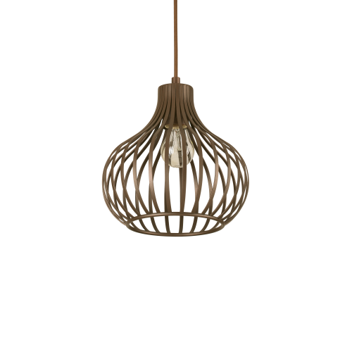 Lampa wisząca ONION SP1 D23 brązowa 205281 Ideallux