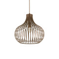 Lampa wisząca ONION SP1 D38 brązowa 205298 Ideallux