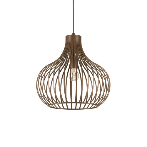 Lampa wisząca ONION SP1 D38 brązowa 205298 Ideallux