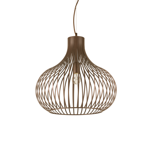 Lampa wisząca ONION SP1 D48 brązowa 205304 Ideallux