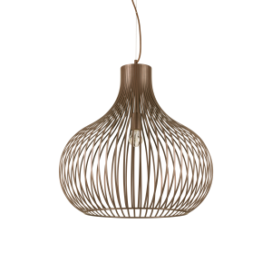 Lampa wisząca ONION SP1 D60 brązowa 205311 Ideallux