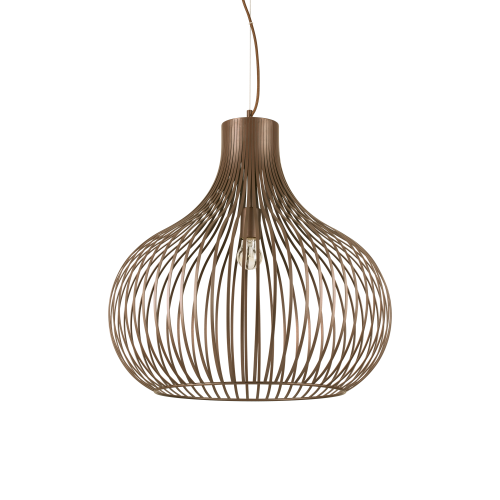 Lampa wisząca ONION SP1 D60 brązowa 205311 Ideallux