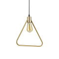 Lampa wisząca ABC SP1 TRIANGLE antyczny mosiądz 207834 Ideallux