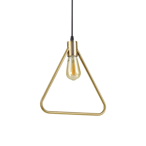 Lampa wisząca ABC SP1 TRIANGLE antyczny mosiądz 207834 Ideallux