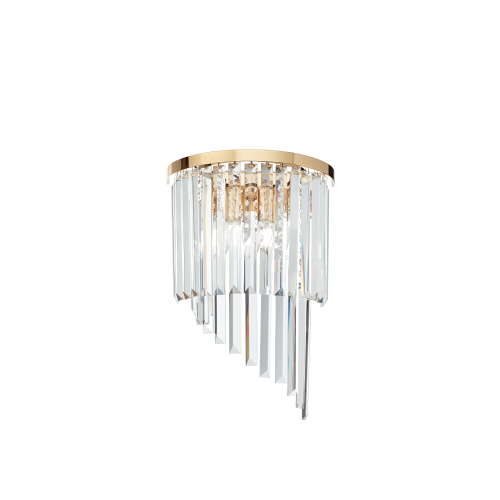 Kinkiet CARLTON AP3 ORO złoty 213491 Ideallux