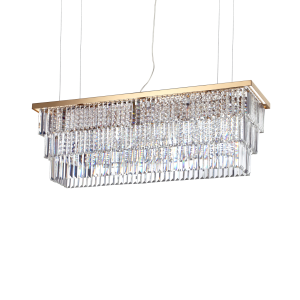 Lampa wisząca MARTINEZ SP8 ORO złota 213583 Ideallux