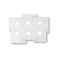 Plafon TOTEM PL6 biały 215785 Ideallux