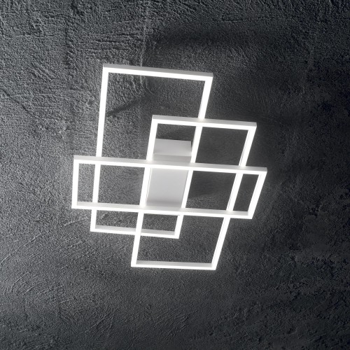 Lampa sufitowa FRAME-1 PL biała 230726 Ideallux