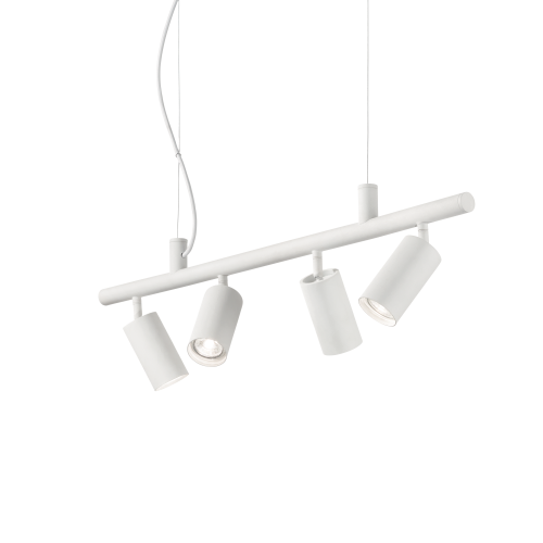 Lampa wisząca DYNAMITE SP4 BIANCO biała 231372 Ideallux