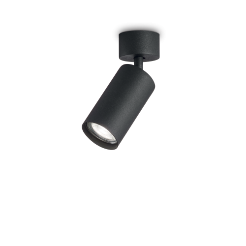 Lampa sufitowa spot DYNAMITE PL1 czarny 231471 Ideallux