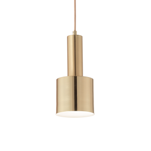 Lampa wisząca HOLLY SP1 OTTONE SATINATO szczotkowany mosiądz 231570 Ideallux