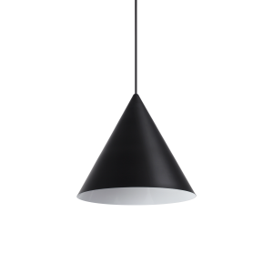 Lampa wisząca A-LINE SP1 D30 NERO czarna 232744 Ideallux