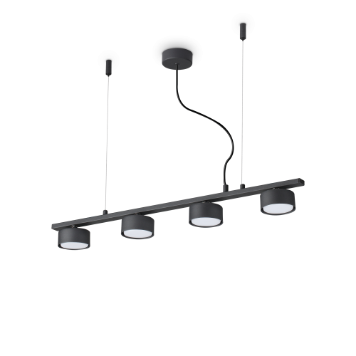 Lampa wisząca MINOR LINEAR SP4 czarna 235455 Ideallux