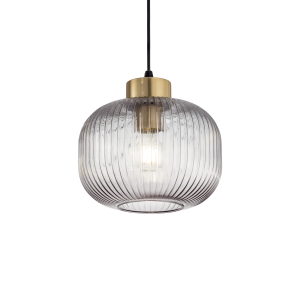 Lampa wisząca MINT-2 SP1 FUME' przydymione szkło 237398 Ideallux
