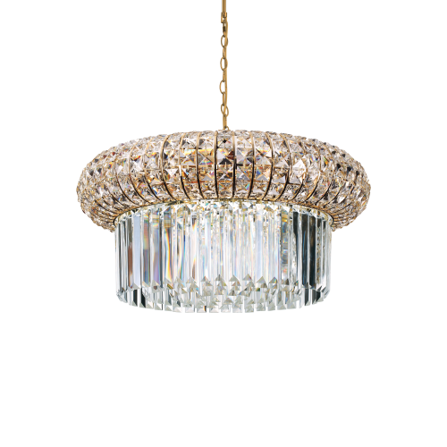 Lampa wisząca NABUCCO SP12 złota 237794 Ideallux