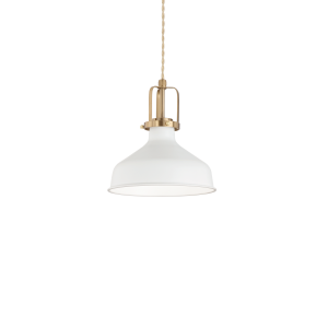Lampa wisząca ERIS-1 SP1 BIANCO biała 238104 Ideallux