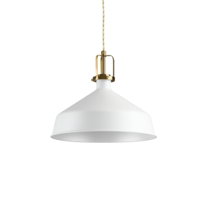 Lampa wisząca ERIS-2 SP1 BIANCO biała 238135 Ideallux