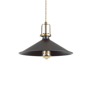Lampa wisząca ERIS-4 SP1 NERO czarna 249087 Ideallux