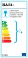 Kinkiet zewnętrzny K-5007A/N DOWN z serii VASCO | KAJA