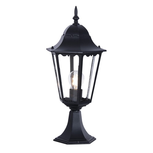 Niska zewnętrzna lampa stojąca K-5006S czarna z serii LOZANA | KAJA