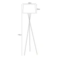 Lampa podłogowa K-4363 z serii REMI WHITE | KAJA